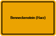 Grundbuchauszug Benneckenstein (Harz)